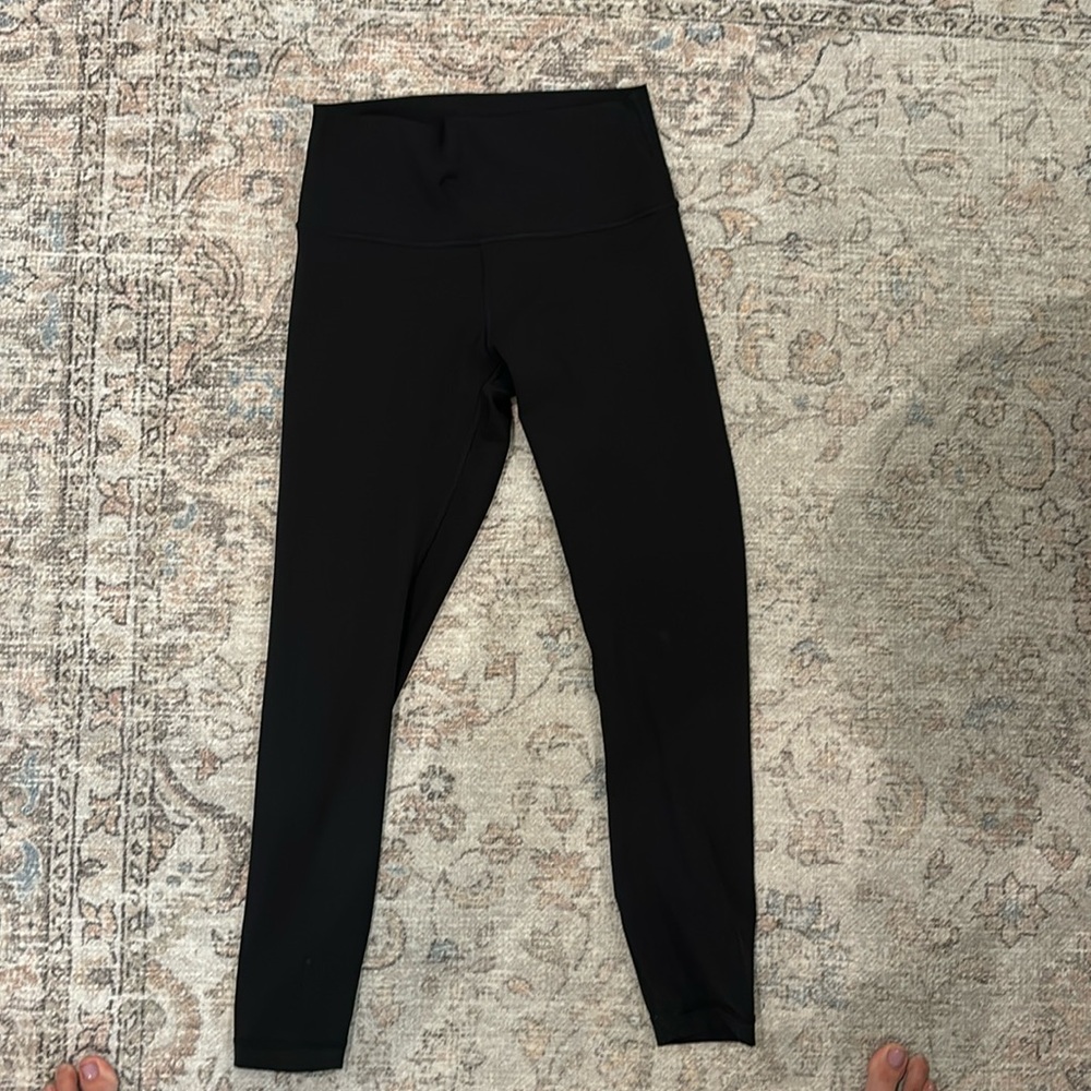 Lululemon under-wonder high rise leggings 25” in Black